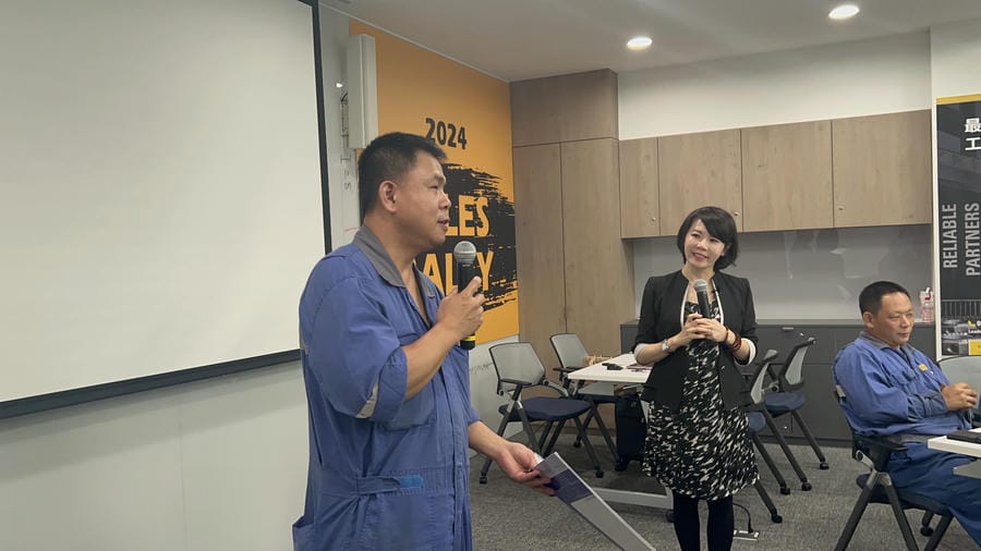 濤濤國際與中華機械攜手合作，為全體維修技師設計一場專屬的「服務品質提升與異議處理技巧 」